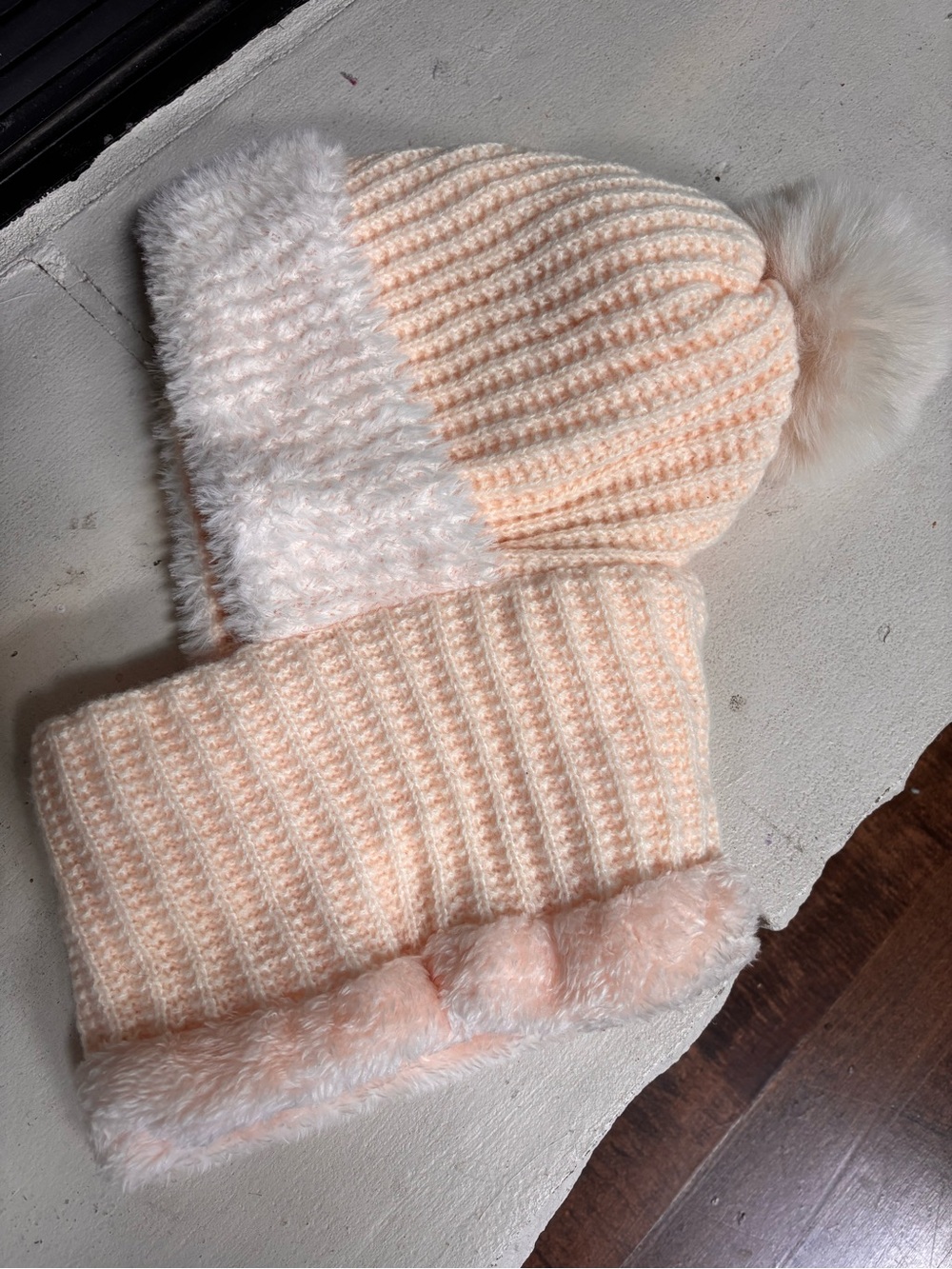 3-in-1 Knit Winter Balaclava Hooded Scarf Mask